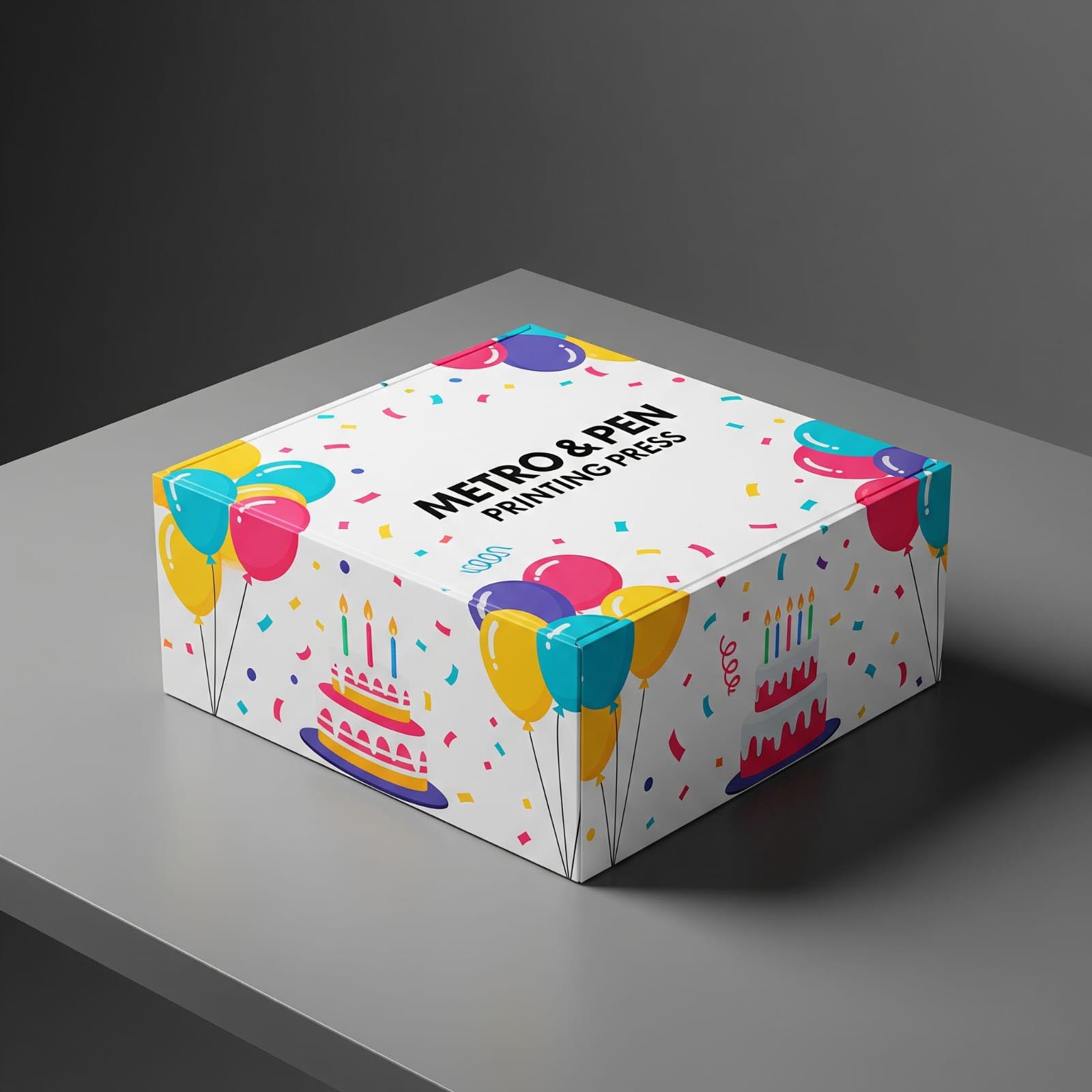 Sturdy cake box for bakeries and pastry shops UAE